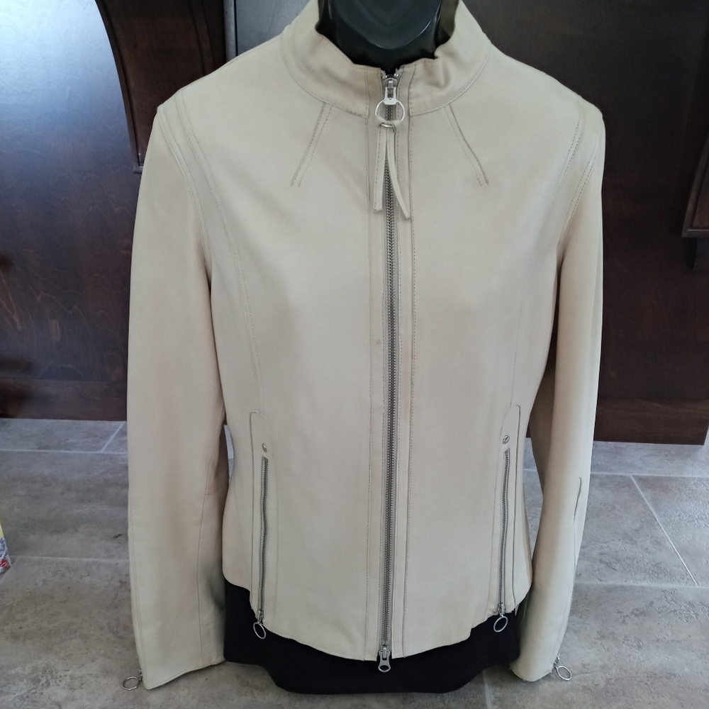 Beautiful Danier Leather jacket.  Soft leather.
